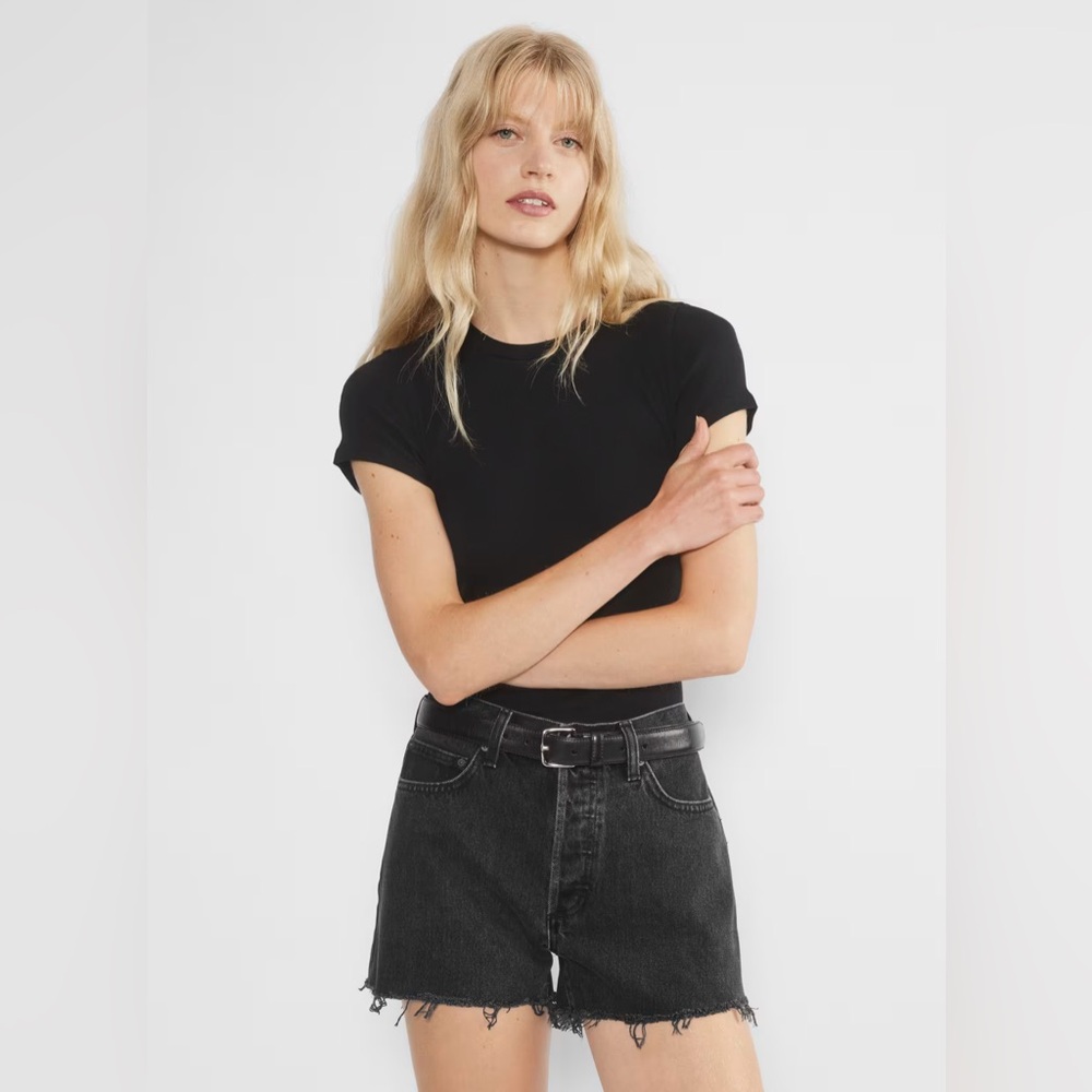 Aritzia Ex-Boyfriend Hi Rise Short